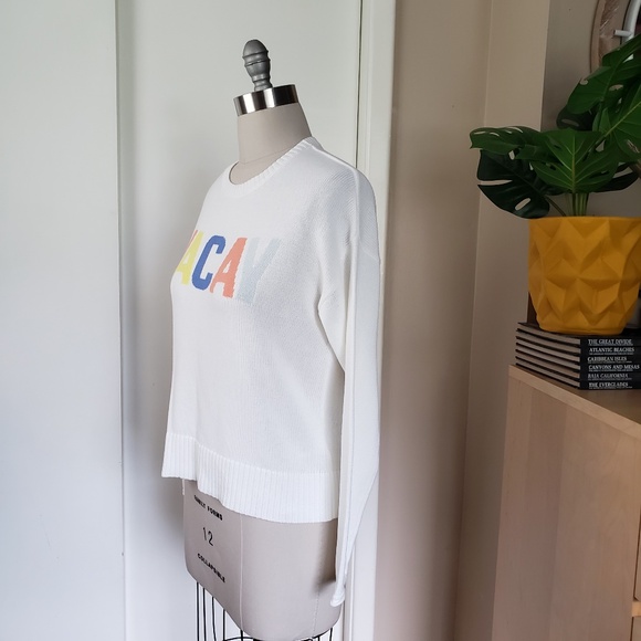 Vacay Premium Sweater Size Small NEW! - Picture 3 of 14